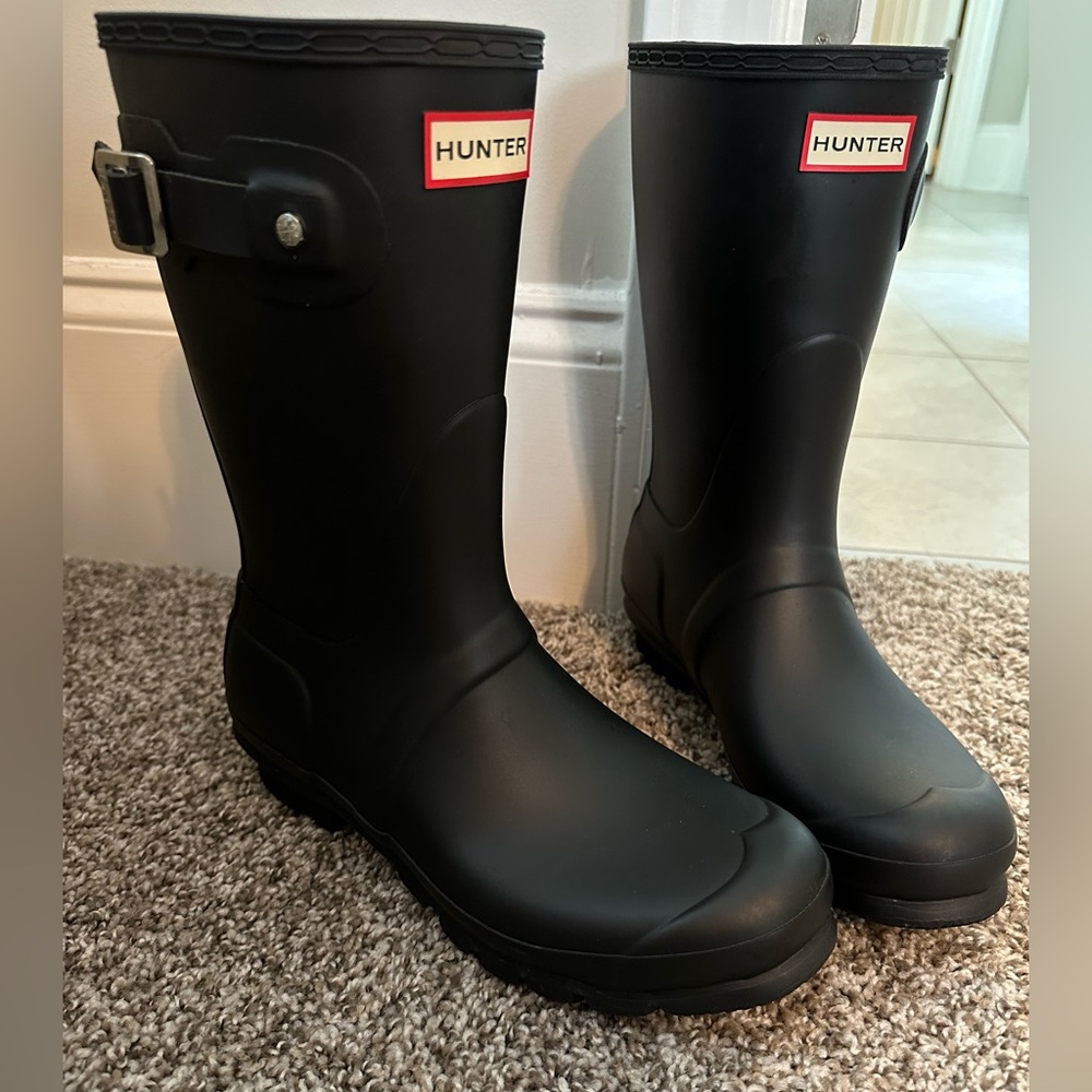 Hunter rain boots